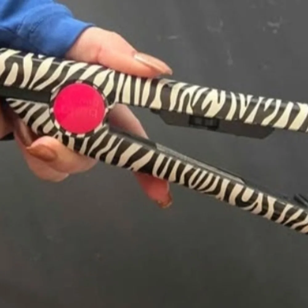 Zebra Print Hair Straightener